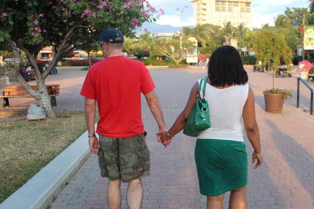 Monique & Nick at Emancipation Park - Kingston - Jamaica