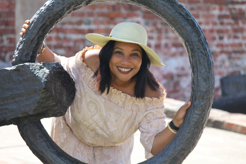 Monique at Fort Charles - Port Royal