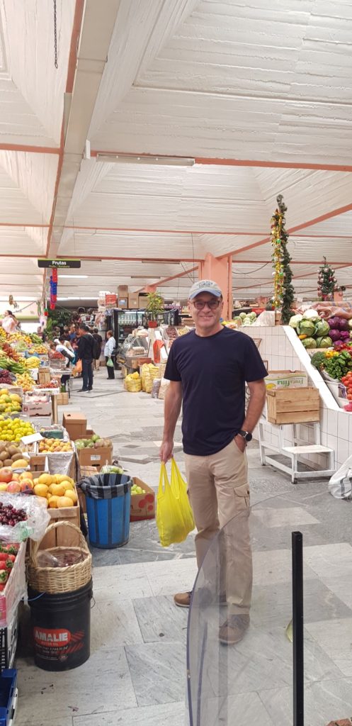 Nick at Mercado Central