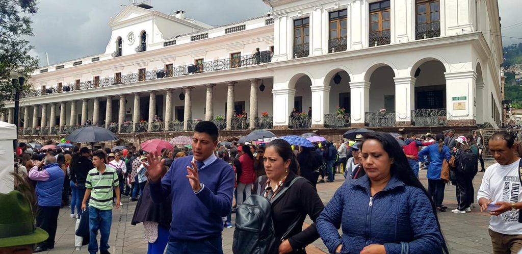 Independence Square, Old Town, Quito