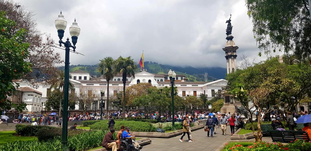 Independence Square, Old Town, Quito