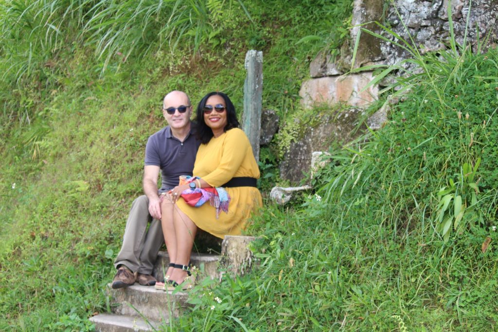 Nick and Monique Abbott in New Castle - Blue Mountains - Jamaica