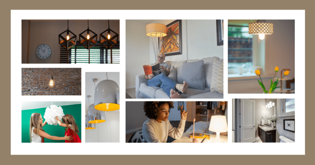 Featured Image showing various uses of lighting in a home