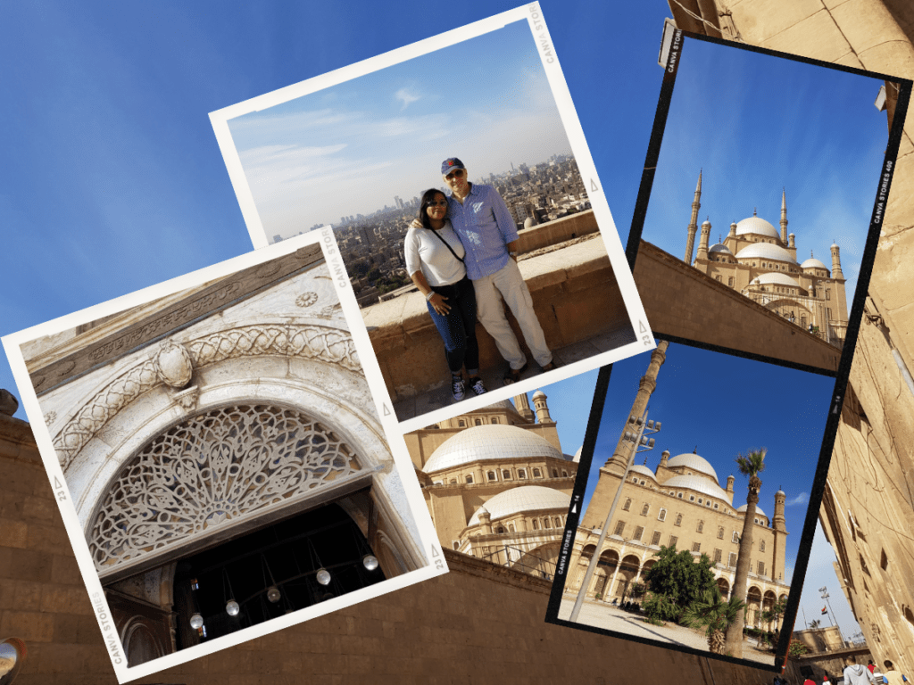 Nick & Monique Abbott at Islamic, Cairo