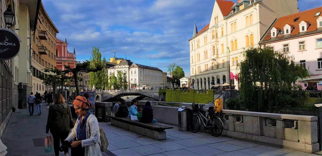 Prešeren Square, Ljubljana Old Town - Photo by Nick & Monique Abbott