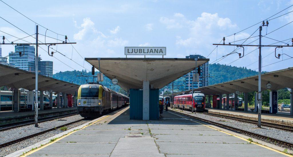 Ljubljana Railway Station -Image by Manuel Fink from Pixabay