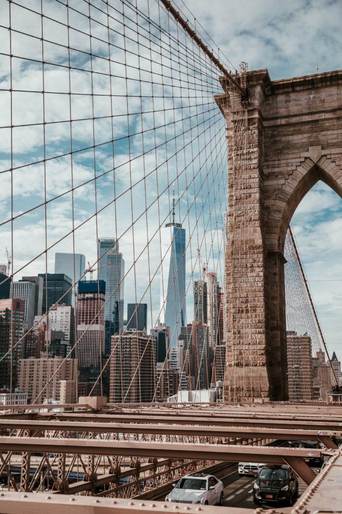 Photo by Arthur Brognoli from Pexels - View of Downtown Brooklyn from Bridge