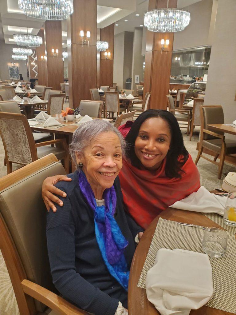 Monique Abbott at Family Reunion in Toronto, Canada