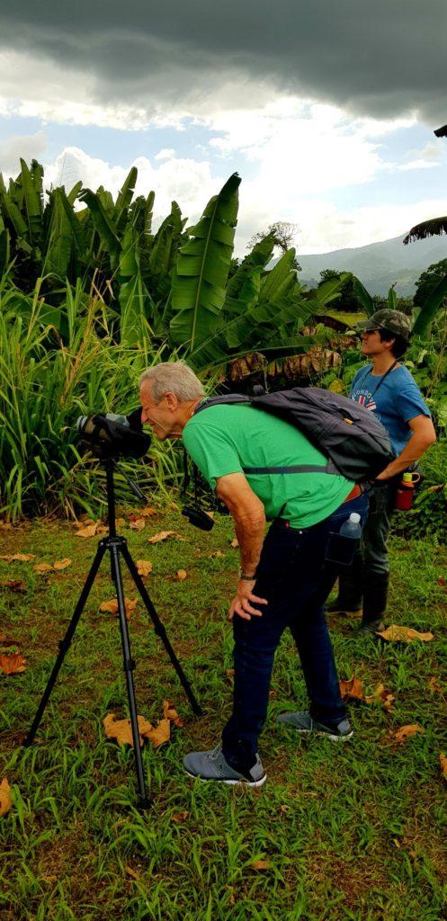 Paul Abbott on Bird Watching Tour in Costa Rica