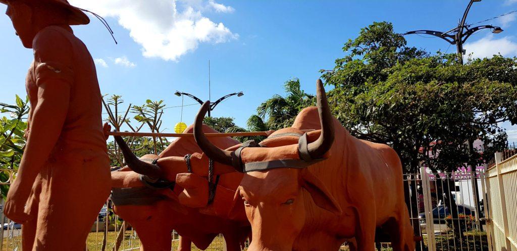 The Oxherd Monument in Canas, Costa Rica