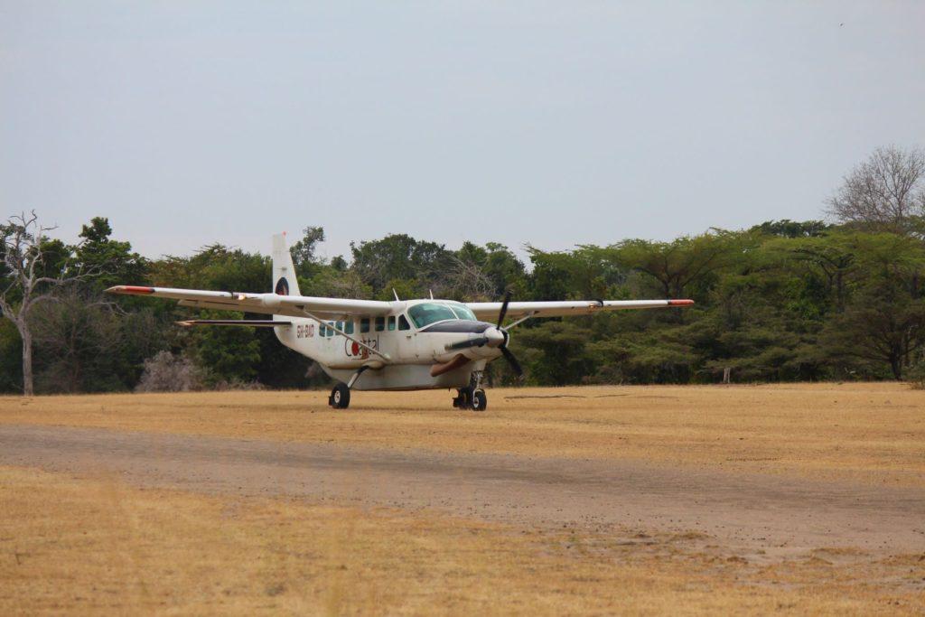 Cessna aircraft, operated by Coastal Aviation, Tanzania