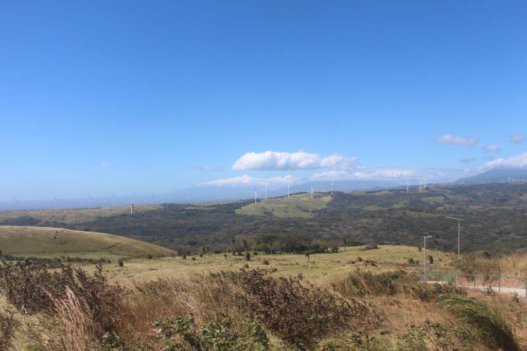 View of Wind Farms from Parque Del Viento, Costa Rica