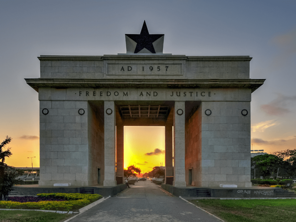 The Black Star Gate, Black Star Square, Accra, Ghana