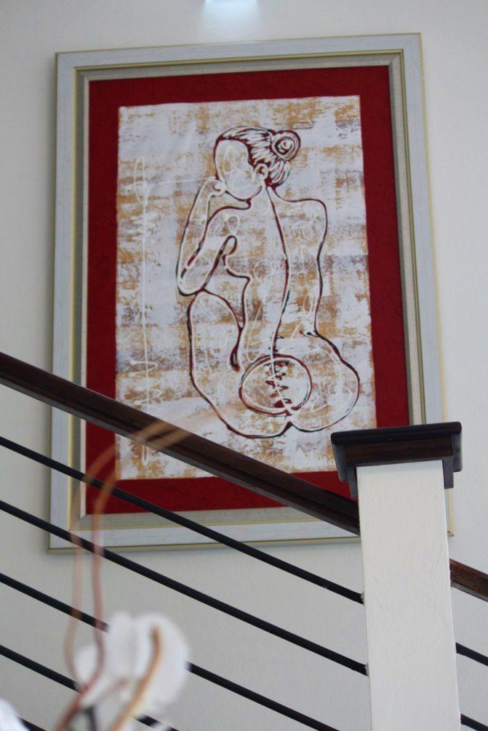 Picture of Nude Woman by Artist in Bali