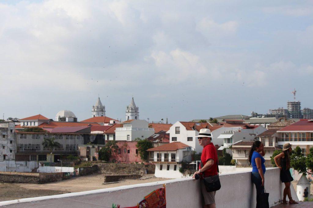 Nick Abbott at Paseo de Las Bovedas, Old Town, Panama