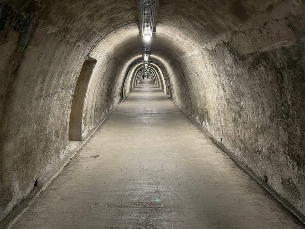 The Grič Tunnel, Zagreb, Croatia
