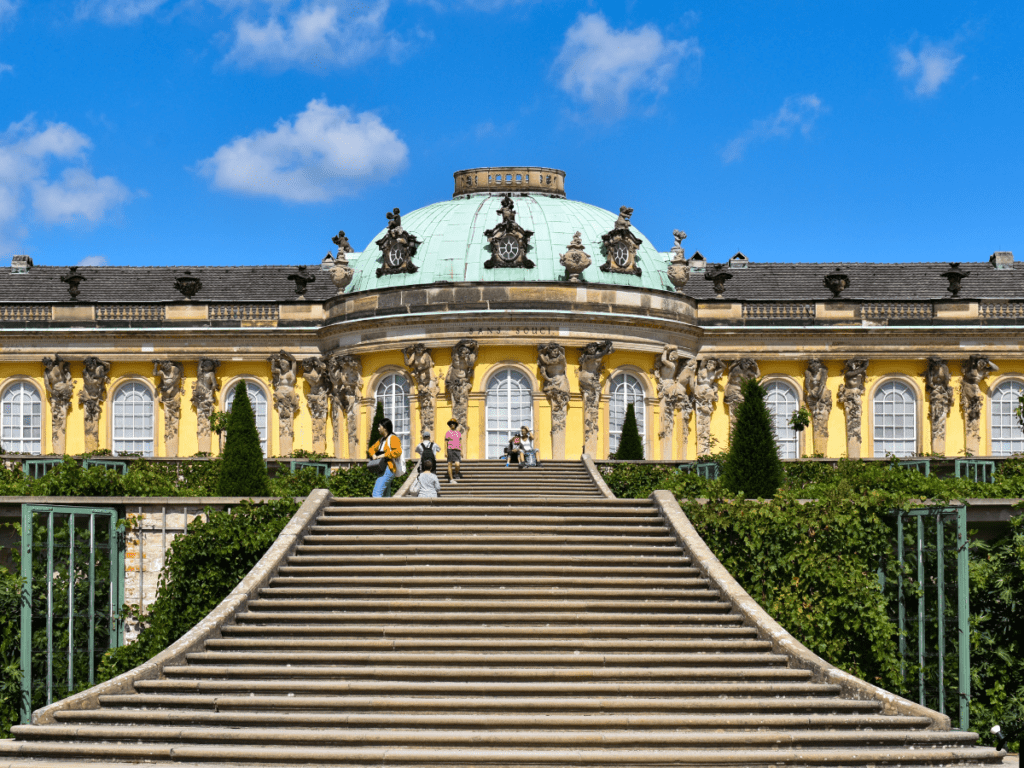 The Sassouci Palace, Potsdam, Germany - Image by Esteban Arango from Pexels