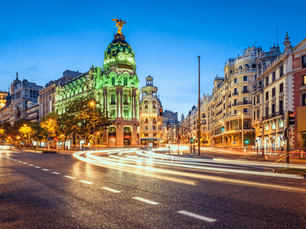 Grand Via, Madrid, Spain