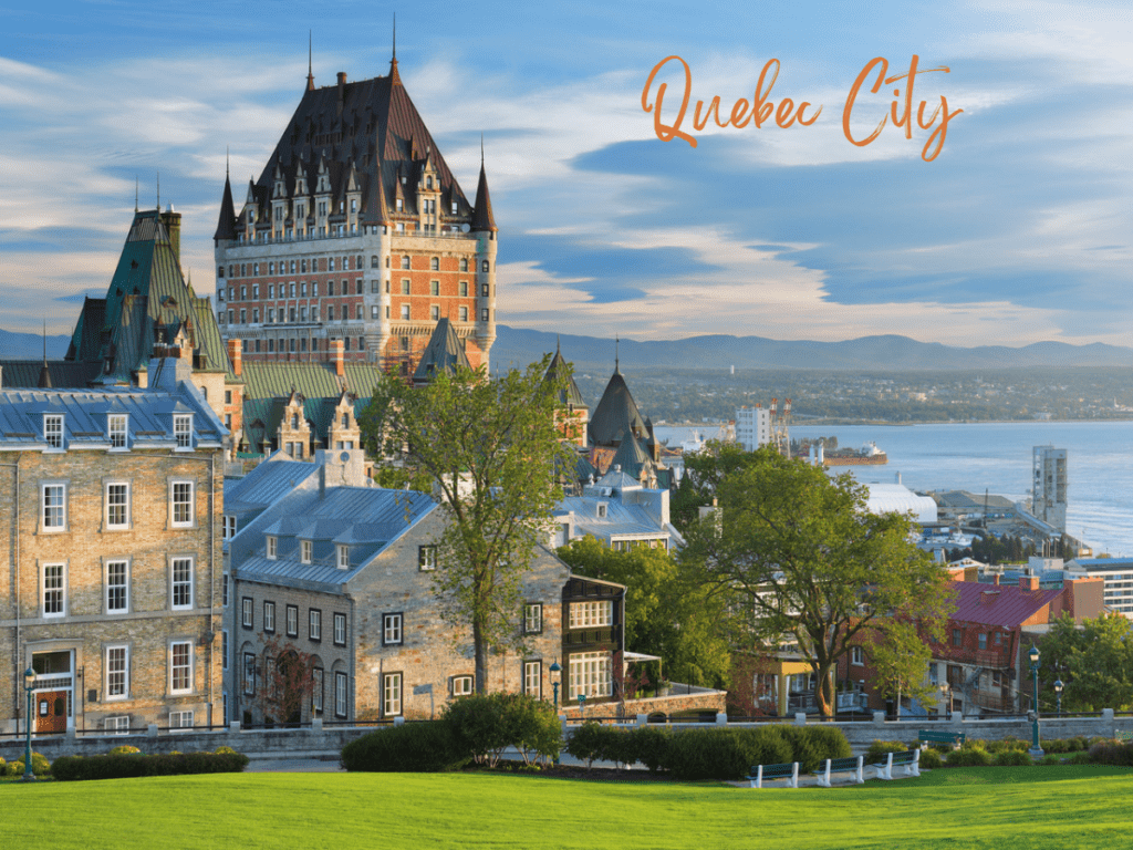Image of Quebec City with the Chateau Frontenac in the background, Quebec City